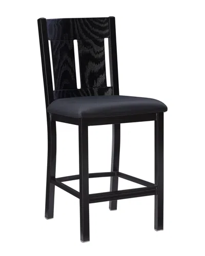 Linon Cleo Counter Stool In Black