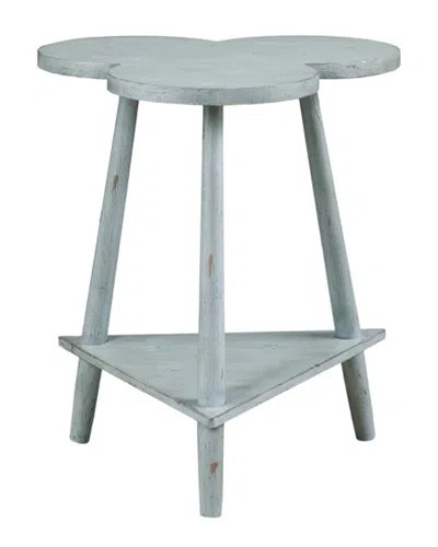 Linon Clover Side Table In Multi