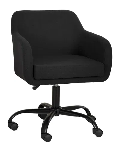 Linon Coco Office Chair In Black
