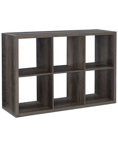 Linon Cody Six Cube In Brown