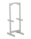 Linon Compass Tray Table Set In Gray