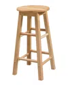 Linon Counter Stool In Brown