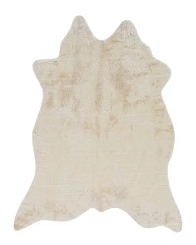 LINON LINON COW DESIGN AREA RUG