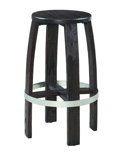 Linon Craft Stout Barstool In Black