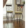Linon Curves Counter Bar Stool 24 In Multi