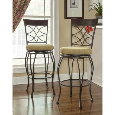 Linon Curves Counter Bar Stool 24 In Multi