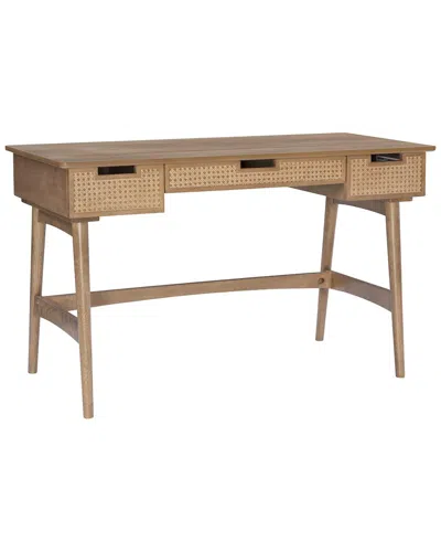 Linon Dnu Uprofitable  Desk In Brown