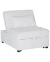 Linon Dozer Sherpa Sofa Chair