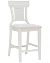 Linon Duncan Counter Stool In White