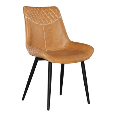 Linon Edler Dining Chairs Set Of Two In Brown