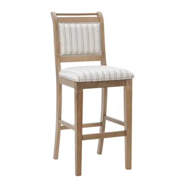 Linon Emmy Grey Bar Stool