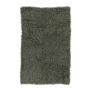 Linon Flokati Solid Woven Rectangular Area Rug In Green