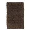 Linon Flokati Washable Indoor Rectangular Accent Rug In Brown