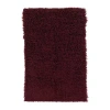 Linon Flokati Washable Indoor Rectangular Accent Rug In Red