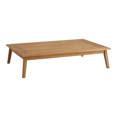 Linon Fontana Outdoor Coffee Table In Brown