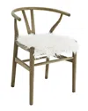 Linon Furniture Linon Amelia Wishbone Chair