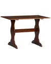 Linon Furniture Linon Chelsea Walnut Table