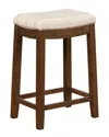 Linon Furniture Linon Claridge Natural Bar Stool