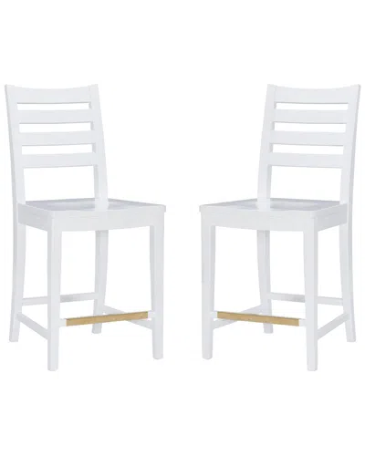 Linon Furniture Linon Flynn Counter Stools Set Of 2
