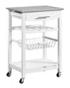 Linon Furniture Linon Kitchen Island Granite Top