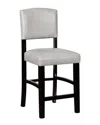 LINON FURNITURE LINON MONACO GRAY BAR STOOL