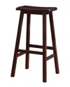 Linon Furniture Linon Saddle Bar Stool