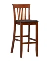 Linon Furniture Linon Torino Bar Stool In Brown