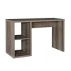 Linon Galli 2 Cube Desk Grey In Brown
