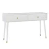 Linon Geo Console White In White