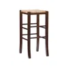 Linon Gianna Backless Barstool Walnut Set Of 2 In Brown