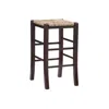 Linon Gianna Backless Counter Stool Walnut Set Of 2