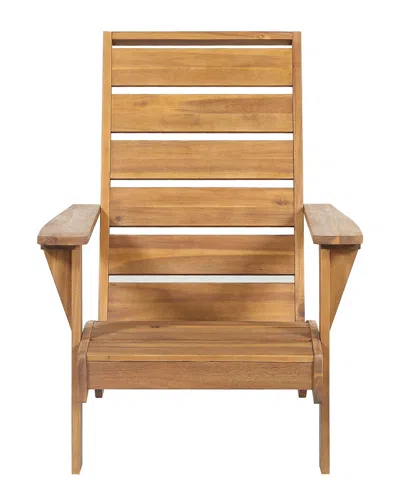 Linon Grayson Brown Outdoor Chair