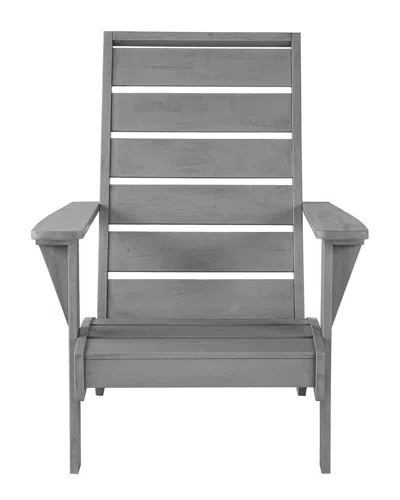 Linon Grayson Gray Outdoor Chair