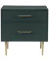 Linon Gwyneth Glam 2-drawer Night Stand