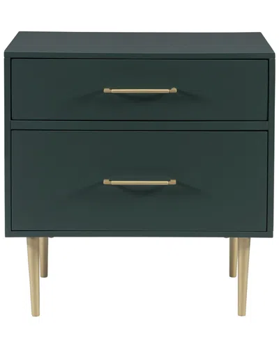 Linon Gwyneth Glam 2-drawer Night Stand