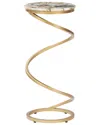 Linon Gynn Agate Drink Table