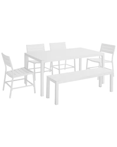 LINON LINON HOLLAND ALUMINUM 6PC DINING SET