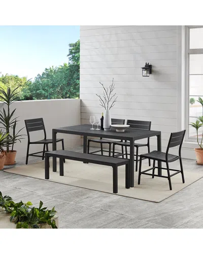LINON LINON HOLLAND ALUMINUM 7PC DINING SET