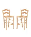 Linon Home Decor Antun 24" Counter Stool In Natural