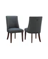 Linon Home Decor Powell Furniture Allard Upholstered Dining Chairs