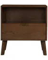 Linon Hudson 1-drawer Nightstand
