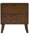 Linon Hudson 2-drawer Nightstand