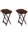 Linon Joelle Pair Of Snack Trays