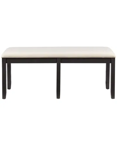 Linon Jordan Backless Dining Bench In Neutral
