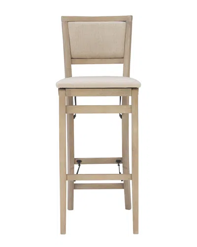 LINON LINON KEIRA PAD BACK FOLDING BAR STOOL