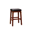 Linon Kennedy Backless Pu Bar Stool In Brown