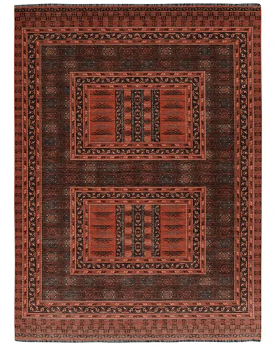 Linon Laurel Amaya Accent Rug In Red