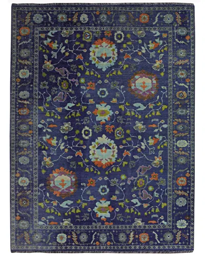 Linon Laurel Edina Accent Rug In Blue