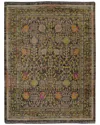 Linon Laurel Malaya Accent Rug In Black
