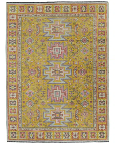 Linon Laurel Sivas Accent Rug In Yellow